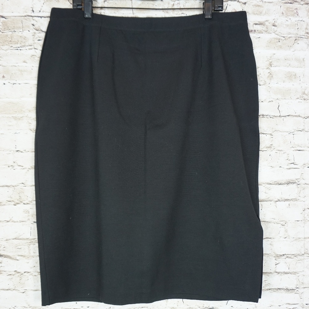 Eileen Fisher Easy Wear Pull On Pencil Skirt